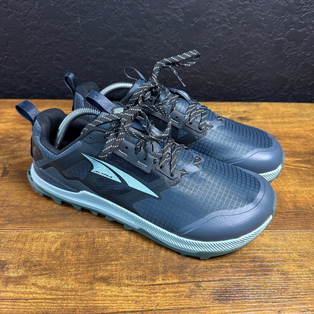 Altra Lone Peak 8 AL0A85P4020 Blue Trail Running Shoes Womens 11 Wide